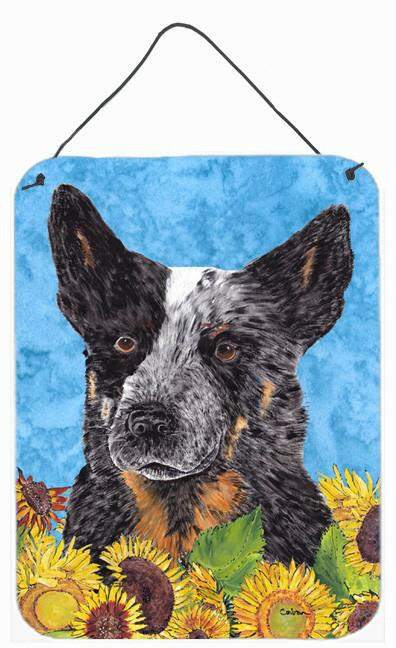 Australian Cattle Dog Aluminium Metal Wall or Door Hanging Prints