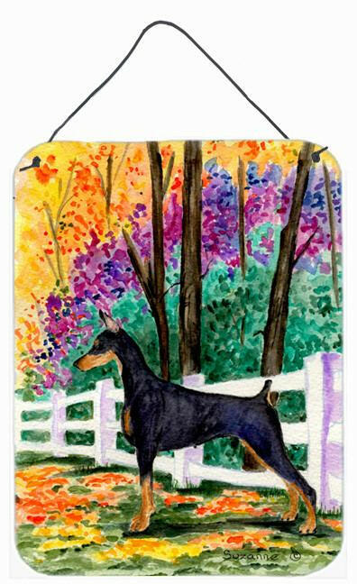 Doberman Aluminium Metal Wall or Door Hanging Prints