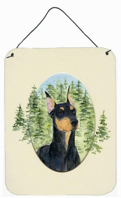 Doberman Aluminium Metal Wall or Door Hanging Prints