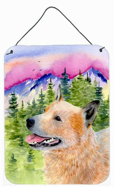Australian Cattle Dog Aluminium Metal Wall or Door Hanging Prints