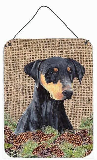 Doberman Aluminium Metal Wall or Door Hanging Prints