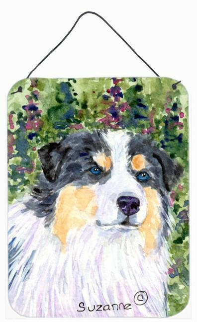 Australian Shepherd Aluminium Metal Wall or Door Hanging Prints