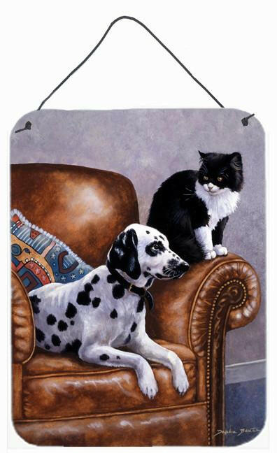 Dalmatian with Cat Wall or Door Hanging Prints BDBA0265DS1216