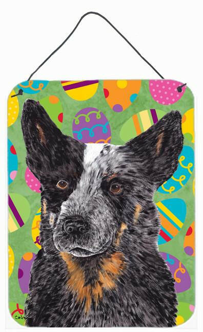 Australian Cattle Dog Easter Eggtravaganza Wall or Door Hanging Prints