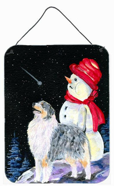 Australian Shepherd Aluminium Metal Wall or Door Hanging Prints