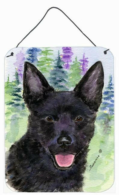 Australian Kelpie Aluminium Metal Wall or Door Hanging Prints