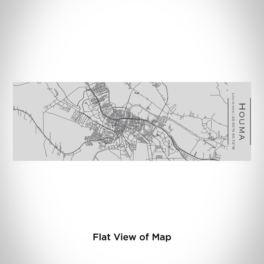 Houma - Louisiana Engraved Map Insulated Cup