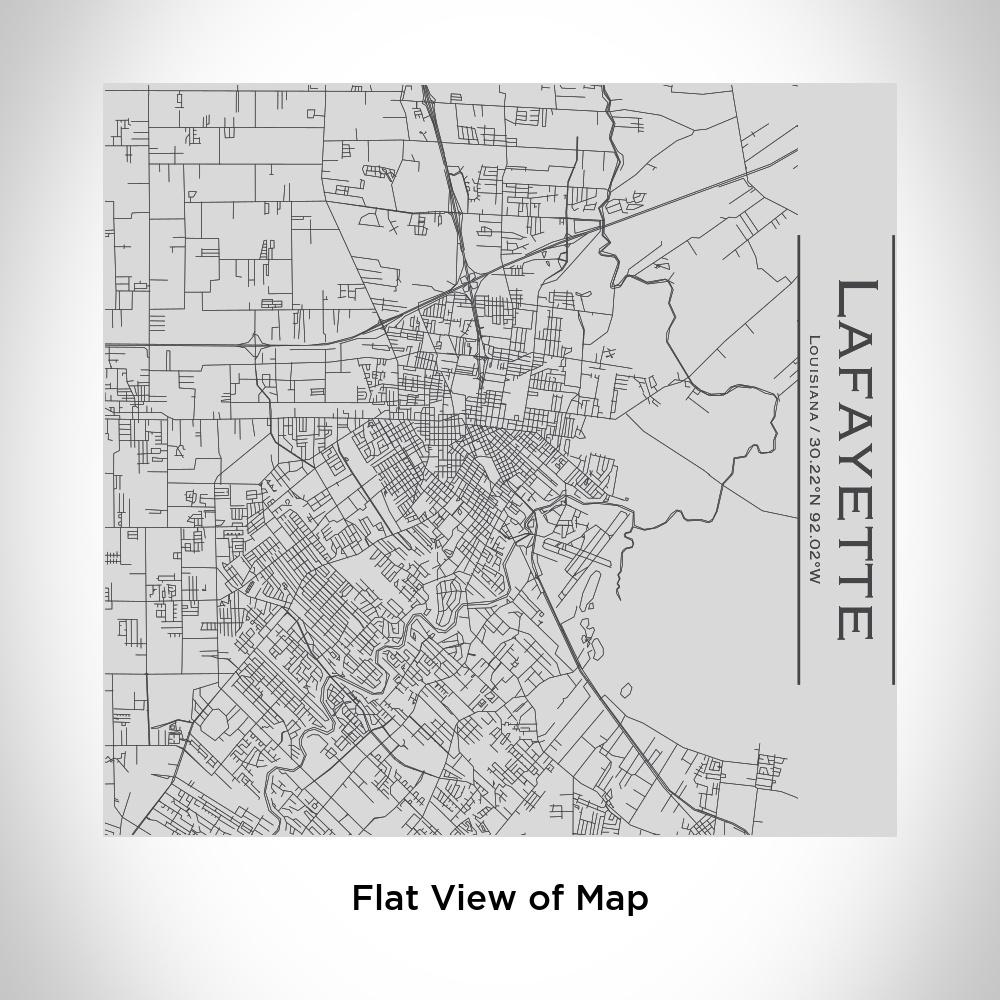 Lafayette - Louisiana Map Tumbler