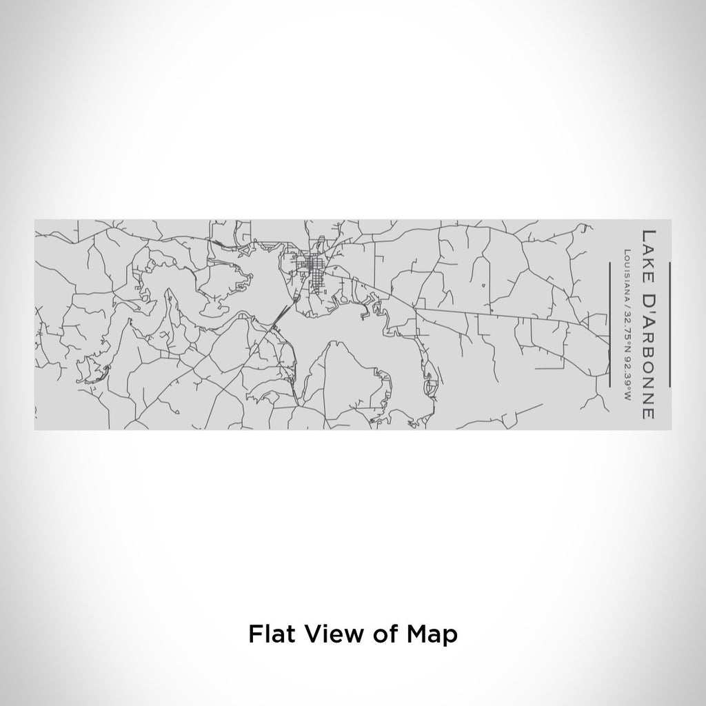 Lake D'Arbonne - Louisiana Engraved Map Insulated Cup