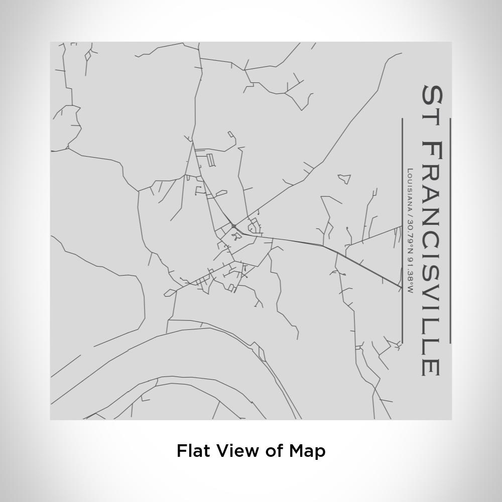 St Francisville - Louisiana Map Tumbler