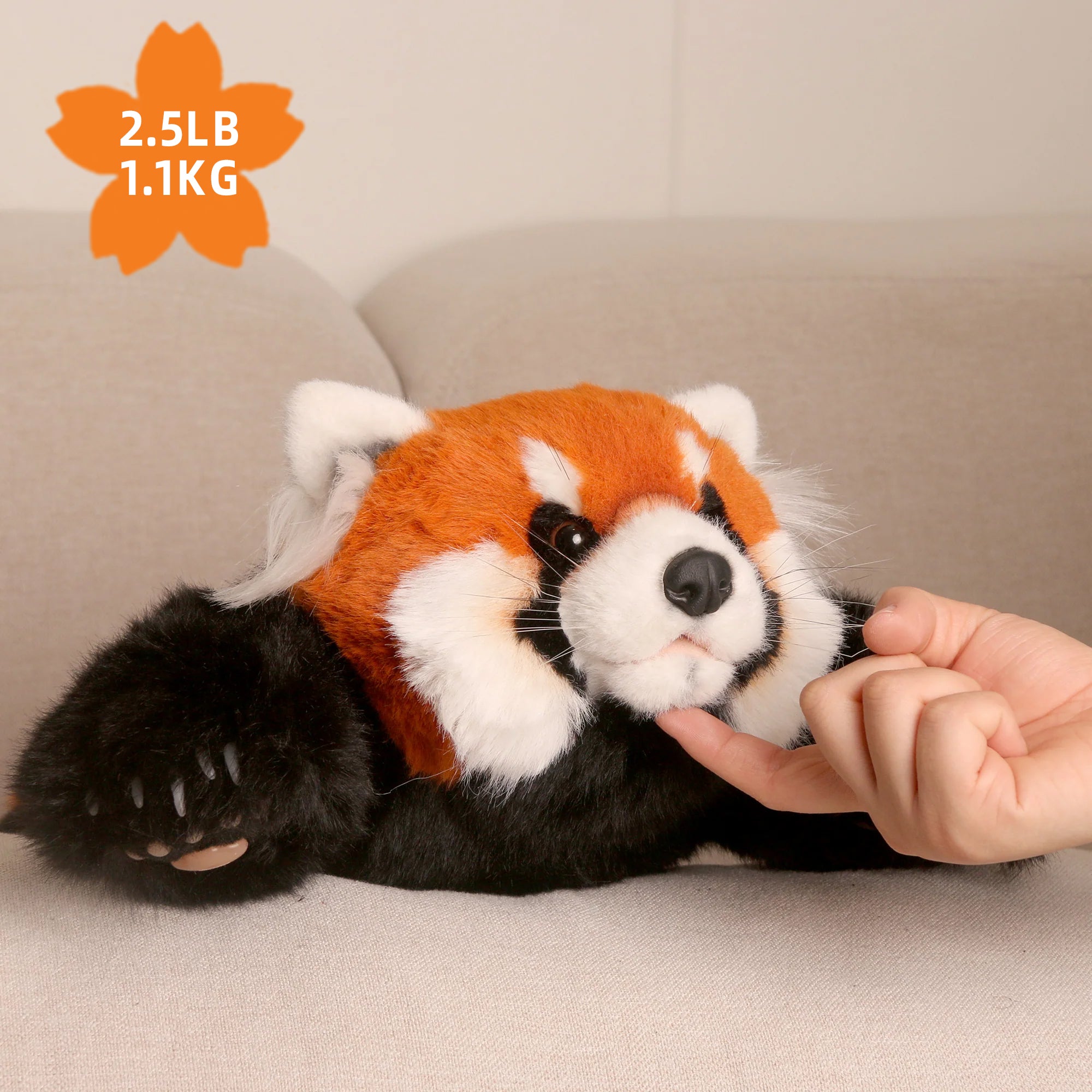 Red Panda Weighted Plush – Snuggle Toy for Stress Relief